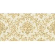 Ottoman Wallcoverings Krem Zemin Gold Motifler Damask Desenli C031 Duvar Kağıdı 16.50 M²