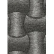 Livart Cashmir 3 Boyutlu Gri Siyah Geometrik Desenli 550-3 Duvar Kağıdı 16.50 M²