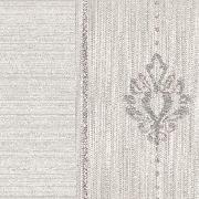 Prowall Ainos Beyaz Gri Klasik Çizgi Desenli 6552-4 Duvar Kağıdı 16.50 M²