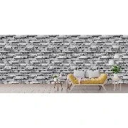 Prowall Petra 3 Boyutlu Gri Kesme Taş Desenli 5215-2 Duvar Kağıdı 16.50 M²