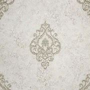 Golden Forever Krem Kahve Damask Desenli 19187 Duvar Kağıdı 5 M²