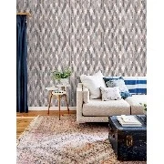 Decowall Orlando Kahve Krem Geometrik Baklava Desenli 1507-05 Duvar Kağıdı 16.50 M²