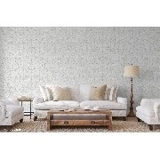 Adawall Tropicano Beyaz Motifli Damask Desenli 9901-1 Duvar Kağıdı 16.50 M²