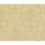 Adawall Rumi Koyu Bej Süsleme Motifli Damask Desenli 6806-4 Duvar Kağıdı 10.60 M²