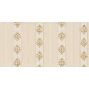 Ottoman Wallcoverings Pudra Bakır Çizgili Damask Desenli A0014 Duvar Kağıdı 16.50 M²