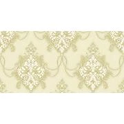 Ottoman Wallcoverings Krem Zemin Gold Motifler Klasik Desenli B051 Duvar Kağıdı 16.50 M²