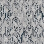 Duka By Hakan Akkaya Gri Zemin Lacivert Gümüş Geometrik Desenli 20195-1 Duvar Kağıdı 10.60 M²