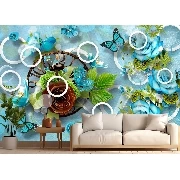 3d Manzara Duvar Tasarım E0024 Poster Duvar Kağıdı