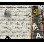 Wall212 3d Single 3 Boyutlu Krem Gri Tuğla Arası Gri Derz Desenli 2017 Duvar Kağıdı 5 M²