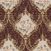 Duka Sawoy Retro Bordo Gold Bej Gül Desenli 17174-4 Duvar Kağıdı 10.00 M²