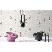 Decowall Armani Gri Siyah Damask Desenli 3001-05 Duvar Kağıdı 16.50 M²