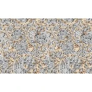 Bella Wallcoverings Gri Eskitme Zemin Gold Motif Desenli YG32403 Duvar Kağıdı 16.50 M²