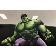 3d Manzara Hulk Yeşil Dev