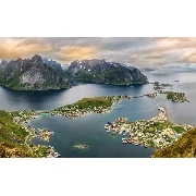 3d Manzara Norvec Lofoten Adalari