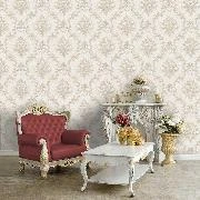 Duka Novelty Krem Bej Modern Damask Desenli 11151-2 Duvar Kağıdı 16.50 M²