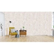 Decowall Retro Beyaz Gri Düz Eskitme Desenli 5014-02 Duvar Kağıdı 16.50 M²