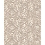 Bella Wallcoverings Kahverengi Zemin Gold Motifli Damask Desenli YG31804 Duvar Kağıdı 16.50 M²