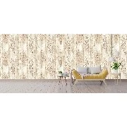 Bella Wallcoverings Krem Kahve Sarı Eskitme Zemin Klasik Motif Desenli YG30502 Duvar Kağıdı 16.50 M²