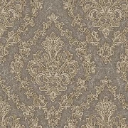 Adawall Dante Kahverengi Motifli Damask Desenli 1405-4 Duvar Kağıdı 10.60 M²