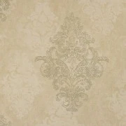 Golden Flamingo Bej Eskitme Damask Desenli 18157 Duvar Kağıdı 5 M²