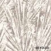 Decowall Tudor Krem Bej Soyut Yaprak Kristal Desenli 3510-03 Duvar Kağıdı 16.50 M²