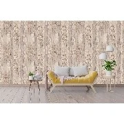 Bella Wallcoverings Gri Kahve Eskitme Zemin Klasik Motif Desenli YG30506 Duvar Kağıdı 16.50 M²