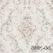 Decowall Retro Beyaz Gri Damask Desenli 5001-04 Duvar Kağıdı 16.50 M²