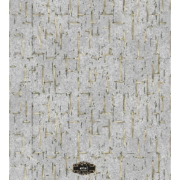 Gmz Motto Açık Gri Gold Modern Geometrik Çizgi Desenli 4201-2 Duvar Kağıdı 16.50 M²