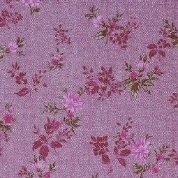 Golden Flamingo Mürdüm Serpme Çiçek Desenli 17403 Duvar Kağıdı 5 M²