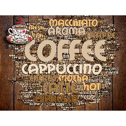 3d Manzara Cafe Poster Duvar Kağıdı