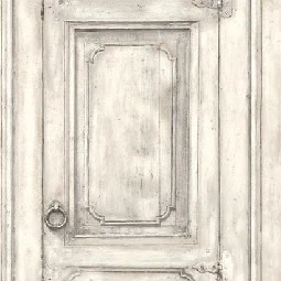 Ugepa (fransız) Home 3 Boyutlu Krem Ahşap Kapı Desenli L11707 Duvar Kağıdı 5 M²