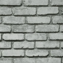 Golden Forever 3 Boyutlu Gri Siyah Tuğla Desenli 19236 Duvar Kağıdı 5 M²