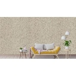 Murella Canova (italyan) Kabartma Doku Gri Hareli Düz M2068 Duvar Kağıdı 7 M²