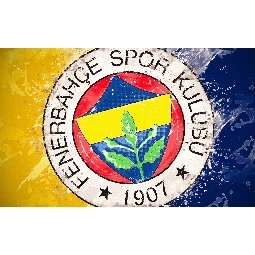 3d Manzara Fenerbahçe Logo Poster