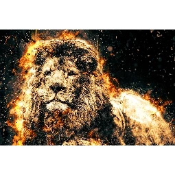 3d Manzara Galatasaray Aslan Poster