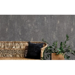 Decowall Tudor Koyu Gri Bakır Soyut Eskitme Beton Sıva Desenli 3513-05 Duvar Kağıdı 16.50 M²