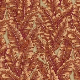 Adawall Vera Kırmızı Turuncu Dokulu Yaprak Desenli 1507-4 Duvar Kağıdı 16.50 M²