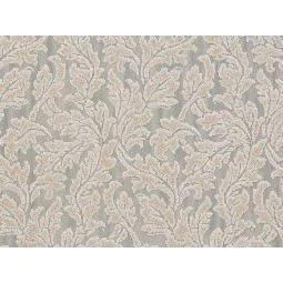 Murella Canova (italyan) Kabartma Doku Gri Zemin Üstünde Kahve Yaprak Desenli M2055 Duvar Kağıdı 7 M²