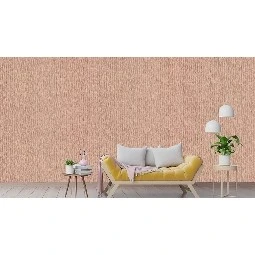 Murella Canova (italyan) Kabartma Doku Kiremit Hareli Düz M2070 Duvar Kağıdı 7 M²