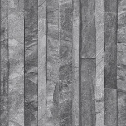 Ugepa (fransız) Roll İn Stones 3 Boyutlu Gri Mermer Taş Desenli J86709 Duvar Kağıdı 5 M²