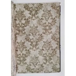 Golden Black Vizon Dokulu Eskitme Zemin Üstüne Gold Yeşil Motifli Damask Desenli 41288 Duvar Kağıdı 16.10 M²