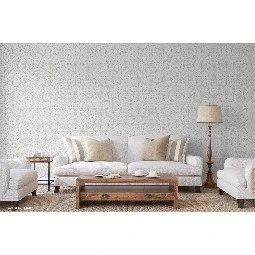 Adawall Tropicano Beyaz Motifli Damask Desenli 9901-1 Duvar Kağıdı 16.50 M²