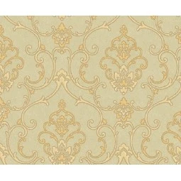 Adawall Rumi Koyu Bej Süsleme Motifli Damask Desenli 6806-4 Duvar Kağıdı 10.60 M²