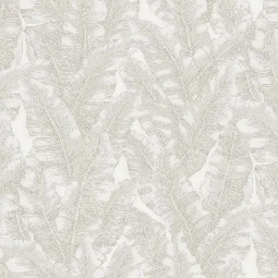 Adawall Vera Beyaz Dokulu Yaprak Desenli 1507-1 Duvar Kağıdı 16.50 M²