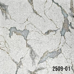 Decowall Odessa Beyaz Gold Yeşil Mermer Desenli 2509-01 Duvar Kağıdı 16.50 M²