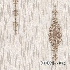 Decowall Armani Bej Kahverengi Damask Desenli 3001-04 Duvar Kağıdı 16.50 M²