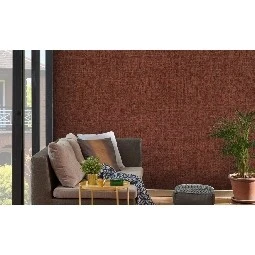 Decowall Maki Kremit Kumaş Keten Düz Desenli 401-10 Duvar Kağıdı 16.50 M²