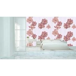 Gmz Vav Collection Krem Lila Mavi Çiçek Desenli 42315-2 Duvar Kağıdı 16.50 M²