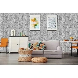 Bella Wallcoverings Gri Siyah Eskitme Desenli YG32503 Duvar Kağıdı 16.50 M²