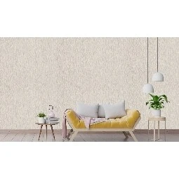 Murella Canova (italyan) Kabartma Doku Vizon Kahve Hareli Düz M2067 Duvar Kağıdı 7 M²